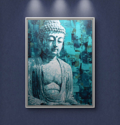 Lord Buddha Premium Canvas Painting