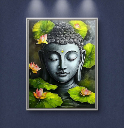 Lord Buddha Premium Canvas Painting