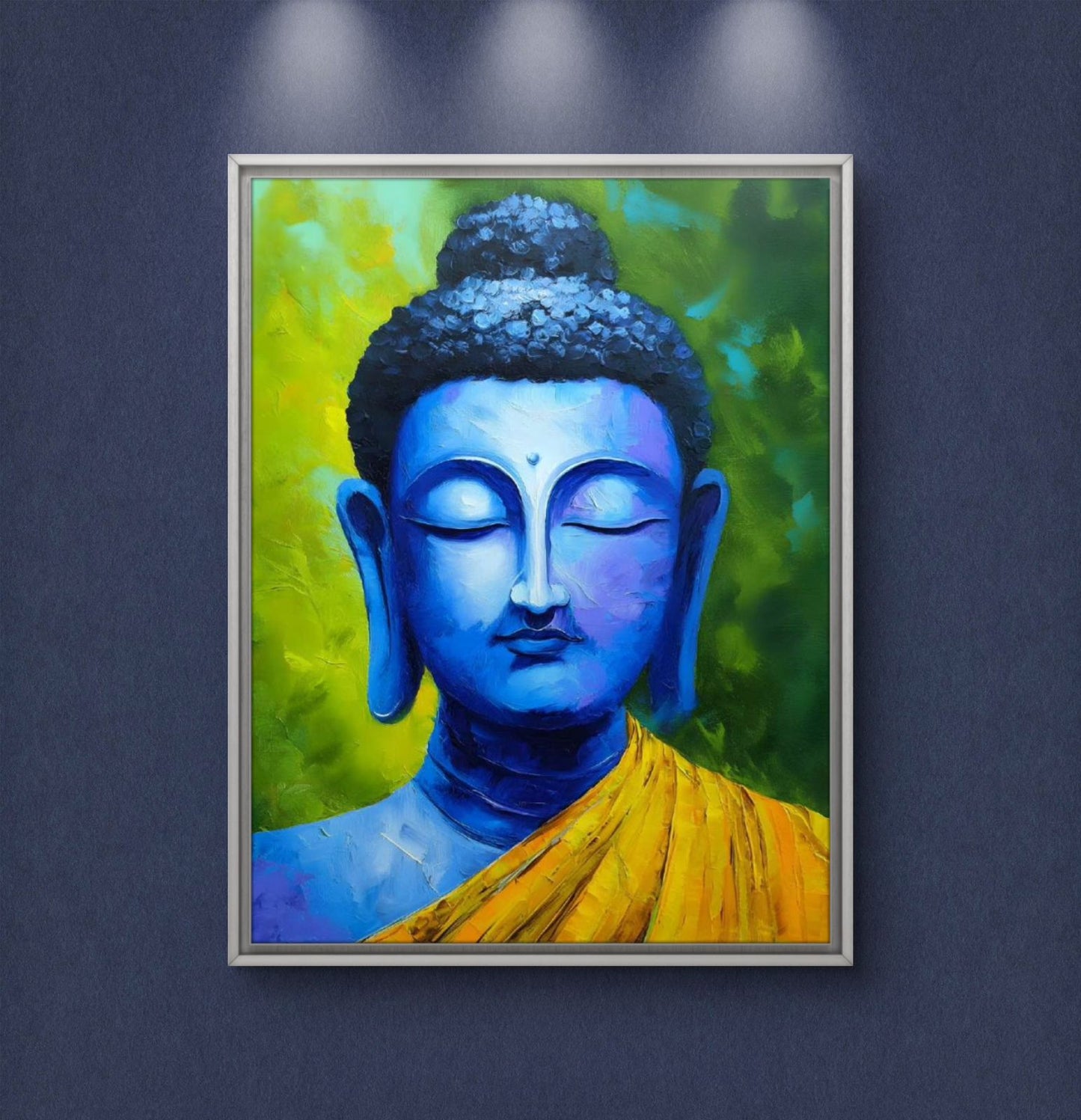 Lord Buddha Premium Canvas Painting - Buy Online | Decor By Neon