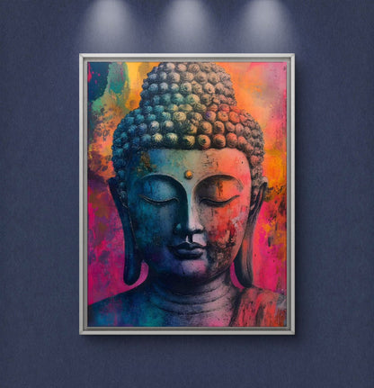 Lord Buddha Premium Canvas Painting