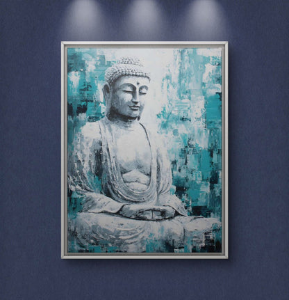 Lord Buddha Premium Canvas Painting
