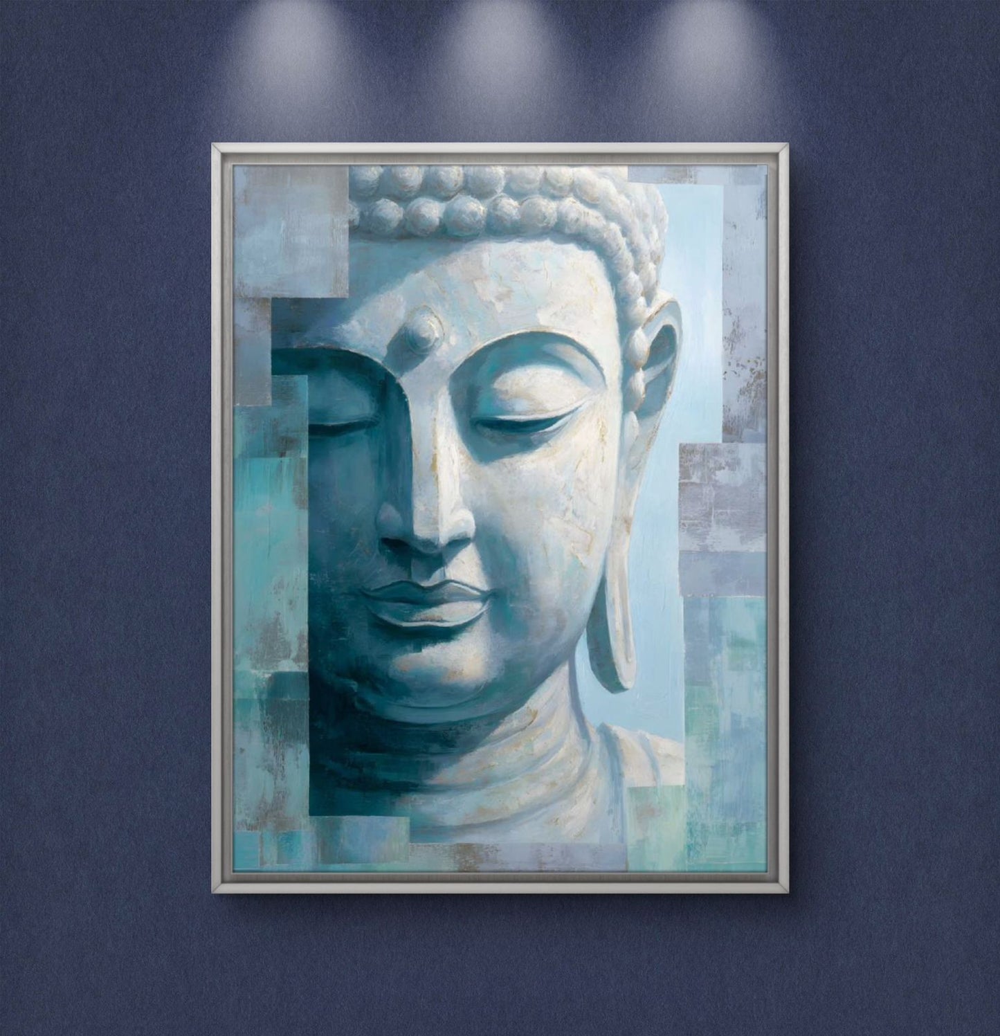 Lord Buddha Premium Canvas Painting - Buy Online | Decor By Neon