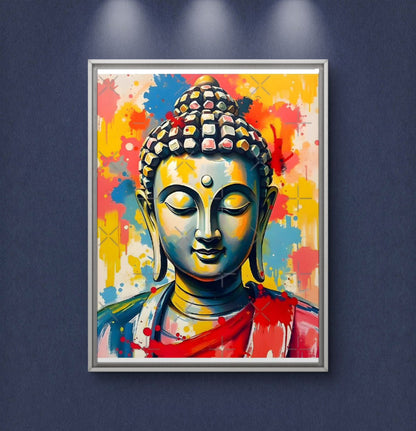 Lord Buddha Premium Canvas Painting