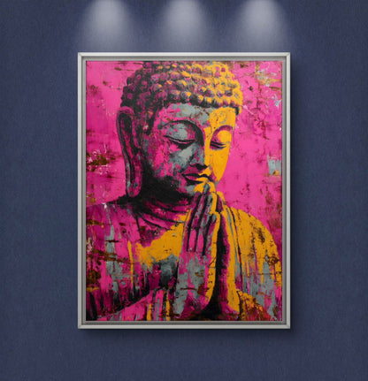 Lord Buddha Premium Canvas Painting