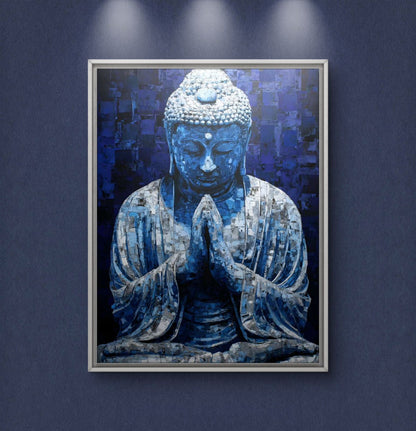 Lord Buddha Premium Canvas Painting
