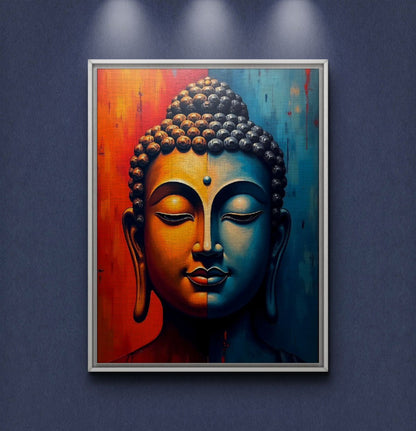 Lord Buddha Premium Canvas Painting
