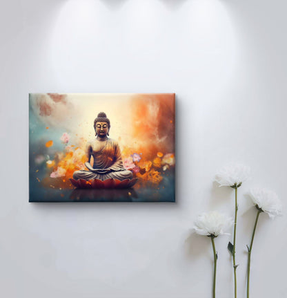 Lord Buddha Premium Canvas Painting