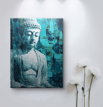 Lord Buddha Premium Canvas Painting