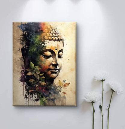 Lord Buddha Premium Canvas Painting