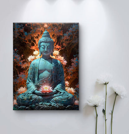 Lord Buddha Premium Canvas Painting