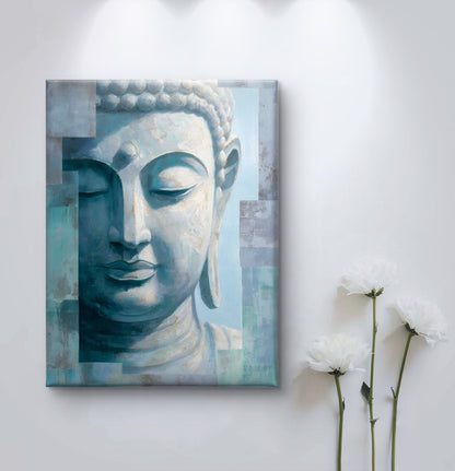 Lord Buddha Premium Canvas Painting