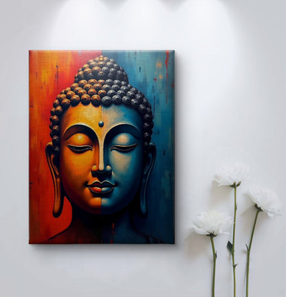 Lord Buddha Premium Canvas Painting