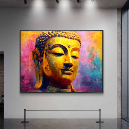 Lord Buddha Premium Canvas Painting