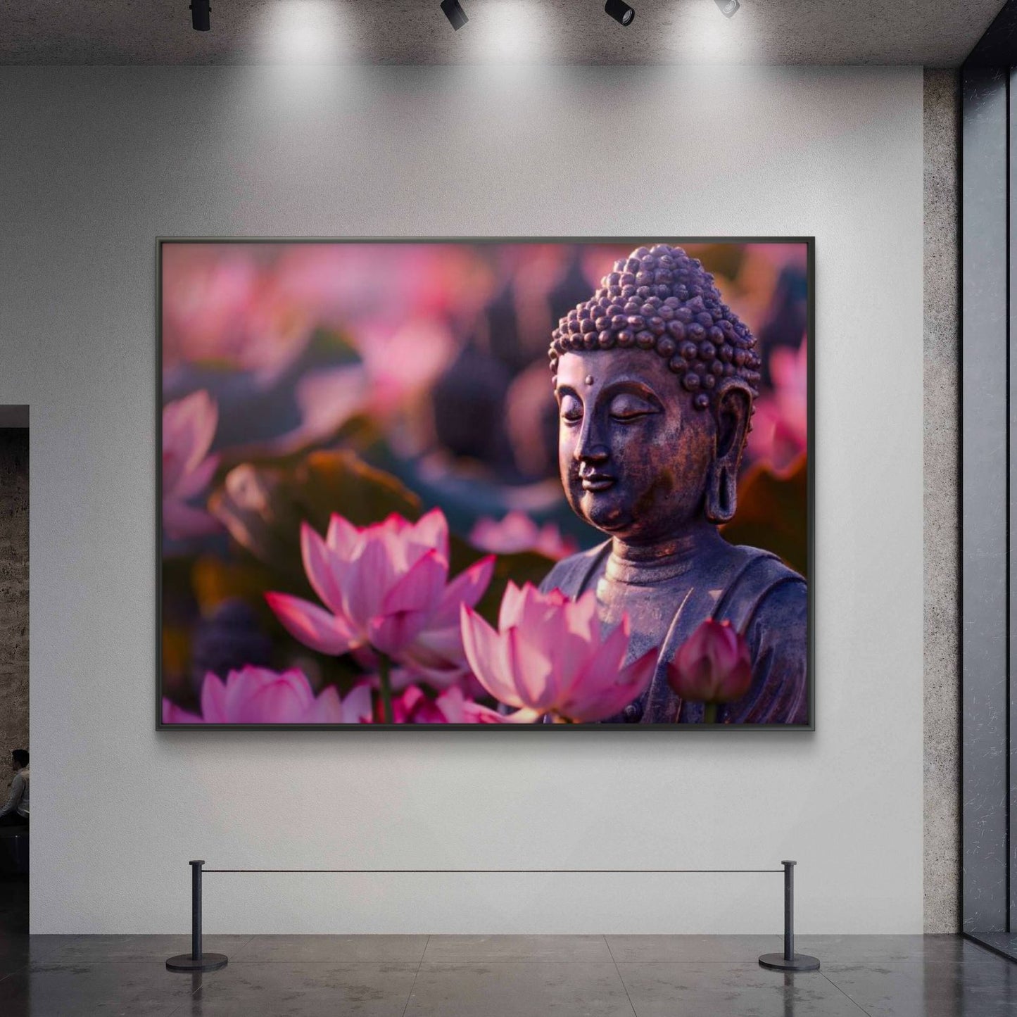 Lord Buddha Premium Canvas Painting - Buy Online | Decor By Neon