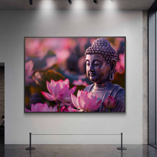 Lord Buddha Premium Canvas Painting - Canvas Wall Art | Decor By Neon