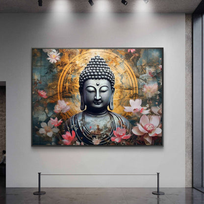 Lord Buddha Premium Canvas Painting