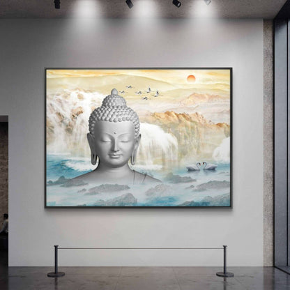 Lord Buddha Premium Canvas Painting