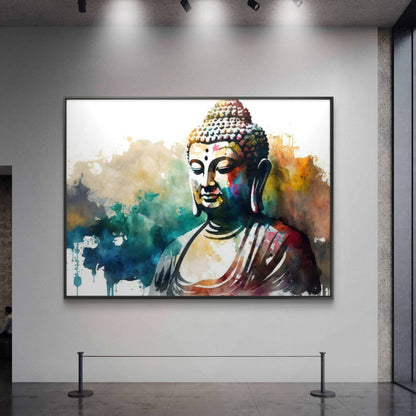 Lord Buddha Premium Canvas Painting