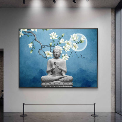 Lord Buddha Premium Canvas Painting