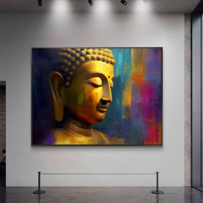 Lord Buddha Premium Canvas Painting