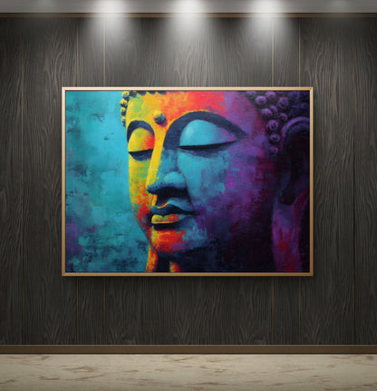 Lord Buddha Premium Canvas Painting