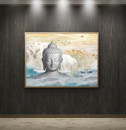 Lord Buddha Premium Canvas Painting