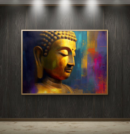 Lord Buddha Premium Canvas Painting