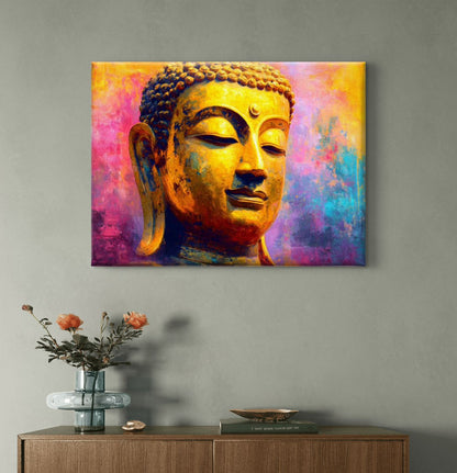 Lord Buddha Premium Canvas Painting