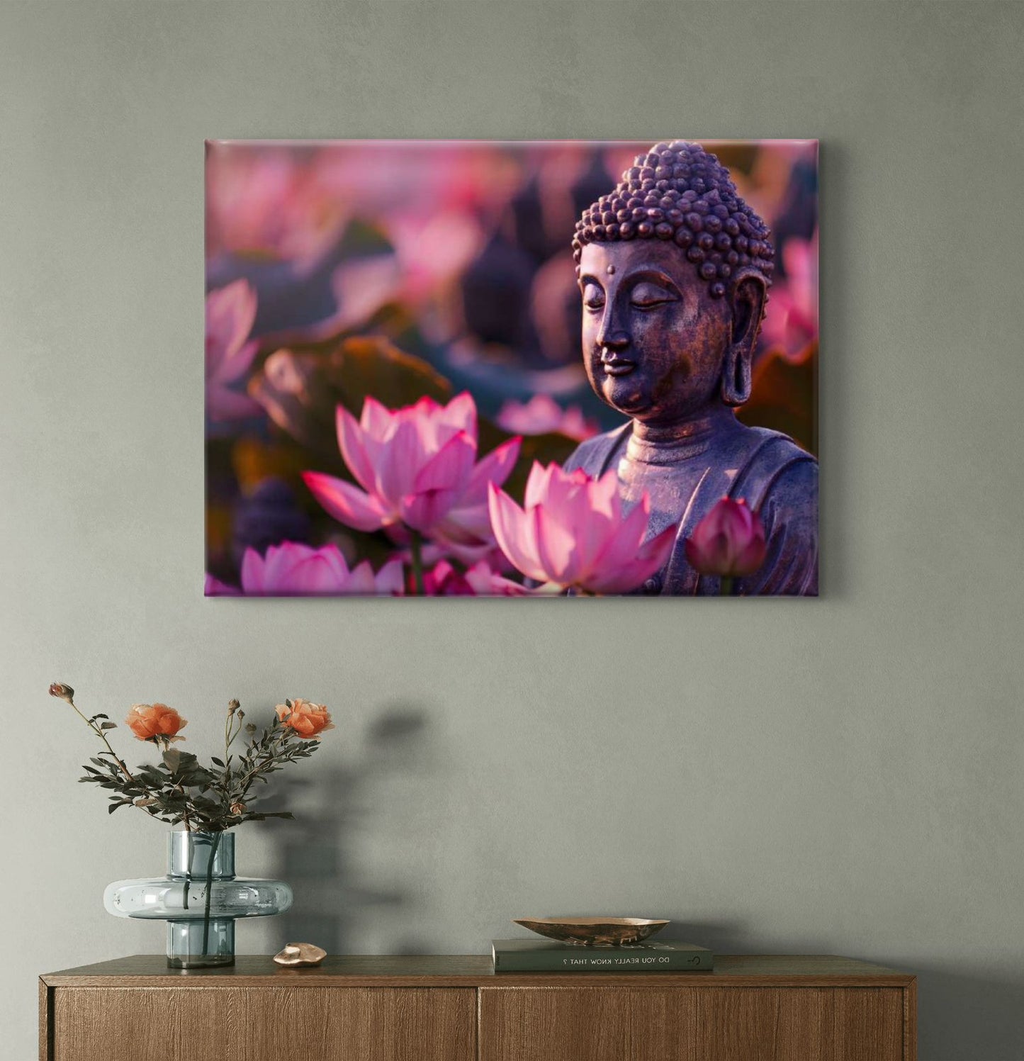 Lord Buddha Premium Canvas Painting - Buy Online | Decor By Neon