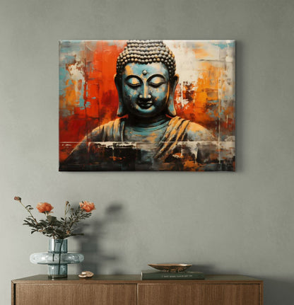 Lord Buddha Premium Canvas Painting