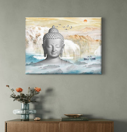 Lord Buddha Premium Canvas Painting
