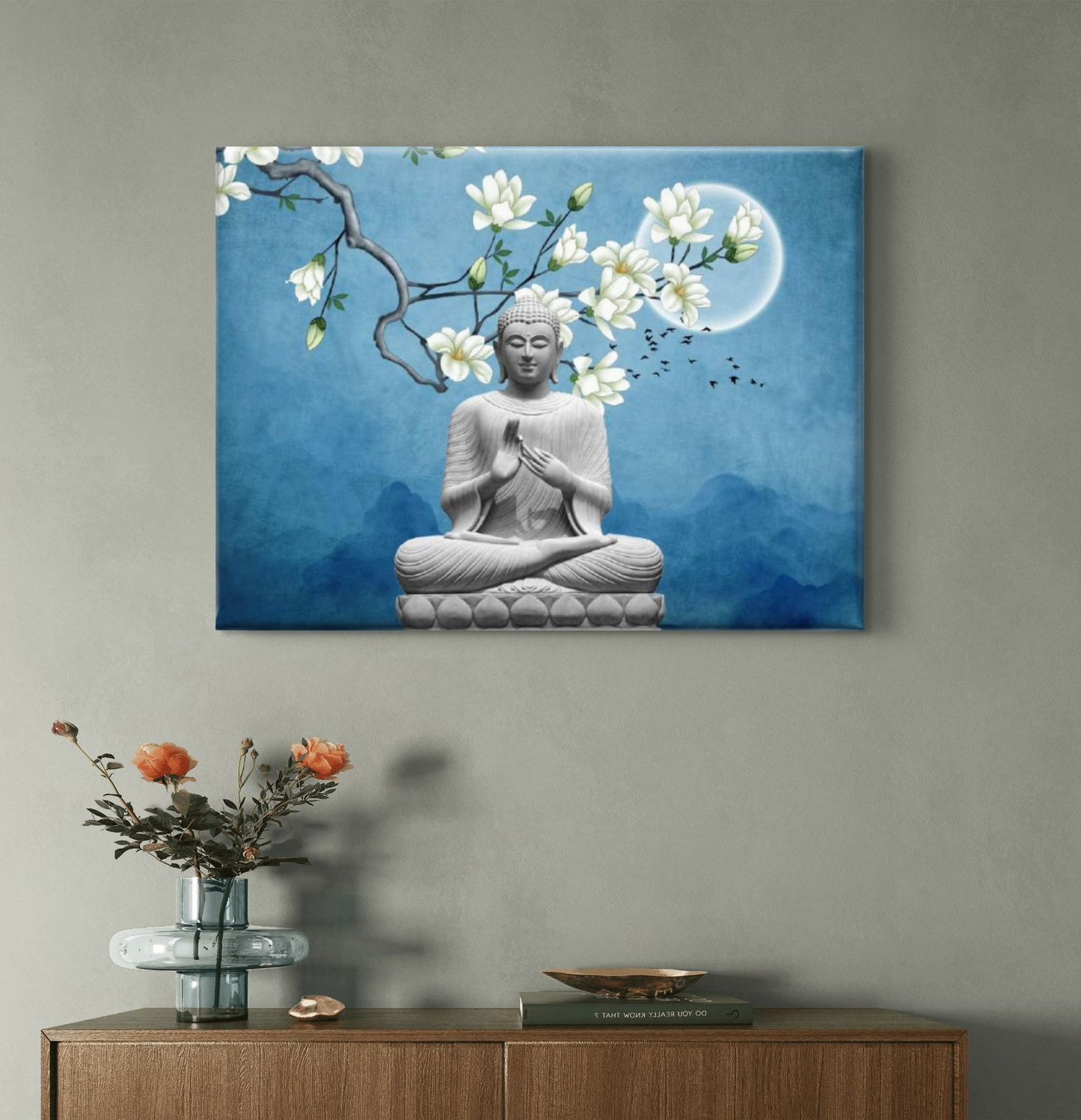 Lord Buddha Premium Canvas Painting - Buy Online | Decor By Neon