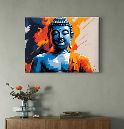 Lord Buddha Premium Canvas Painting