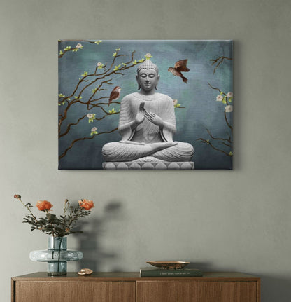 Lord Buddha Premium Canvas Painting
