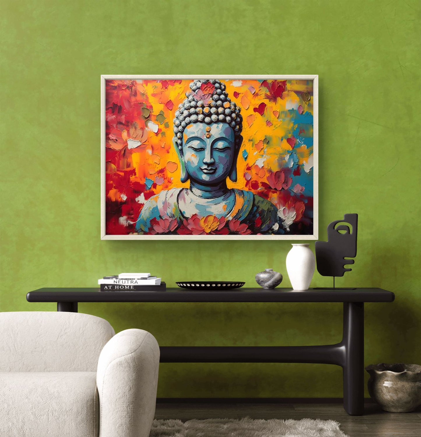 Lord Buddha Premium Canvas Painting - Buy Online | Decor By Neon
