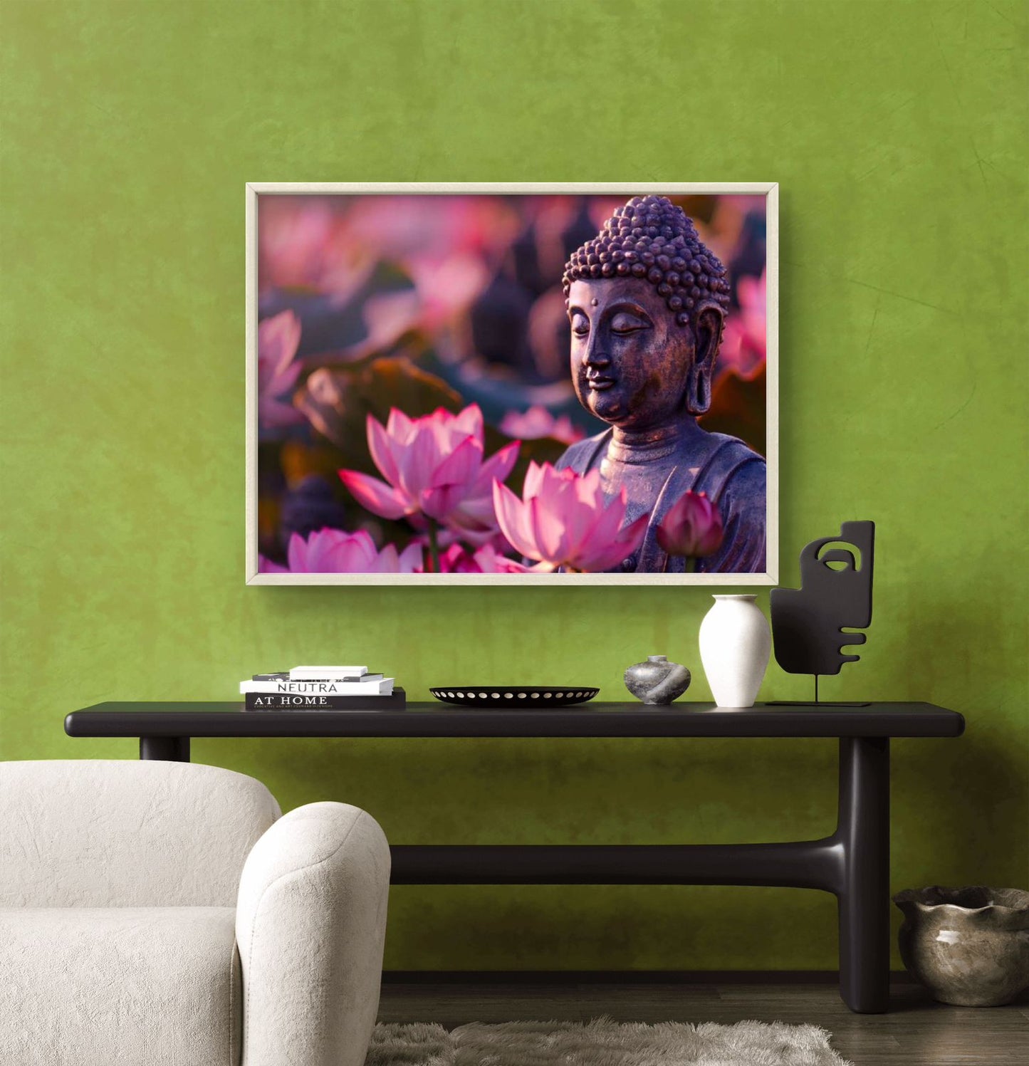 Lord Buddha Premium Canvas Painting - Buy Online | Decor By Neon