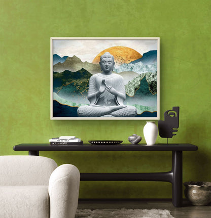 Lord Buddha Premium Canvas Painting