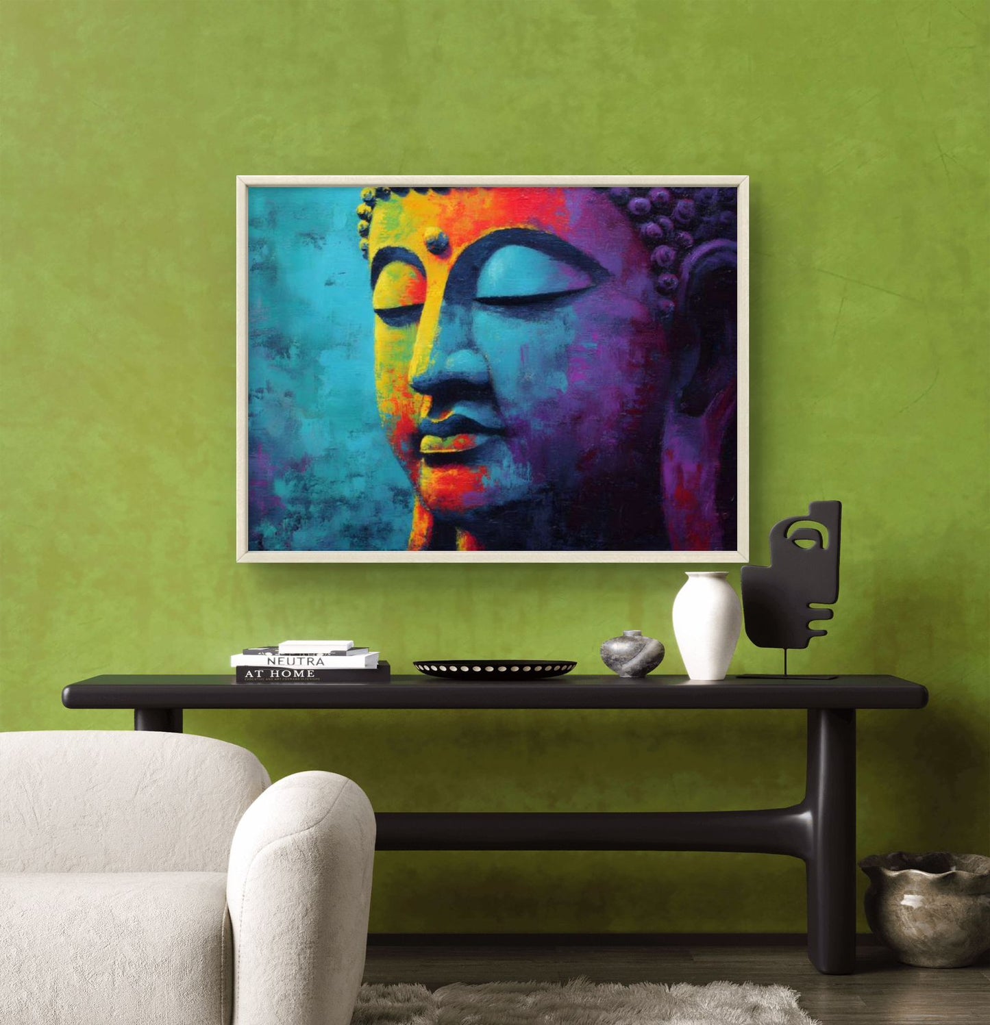 Lord Buddha Premium Canvas Painting - Buy Online | Decor By Neon