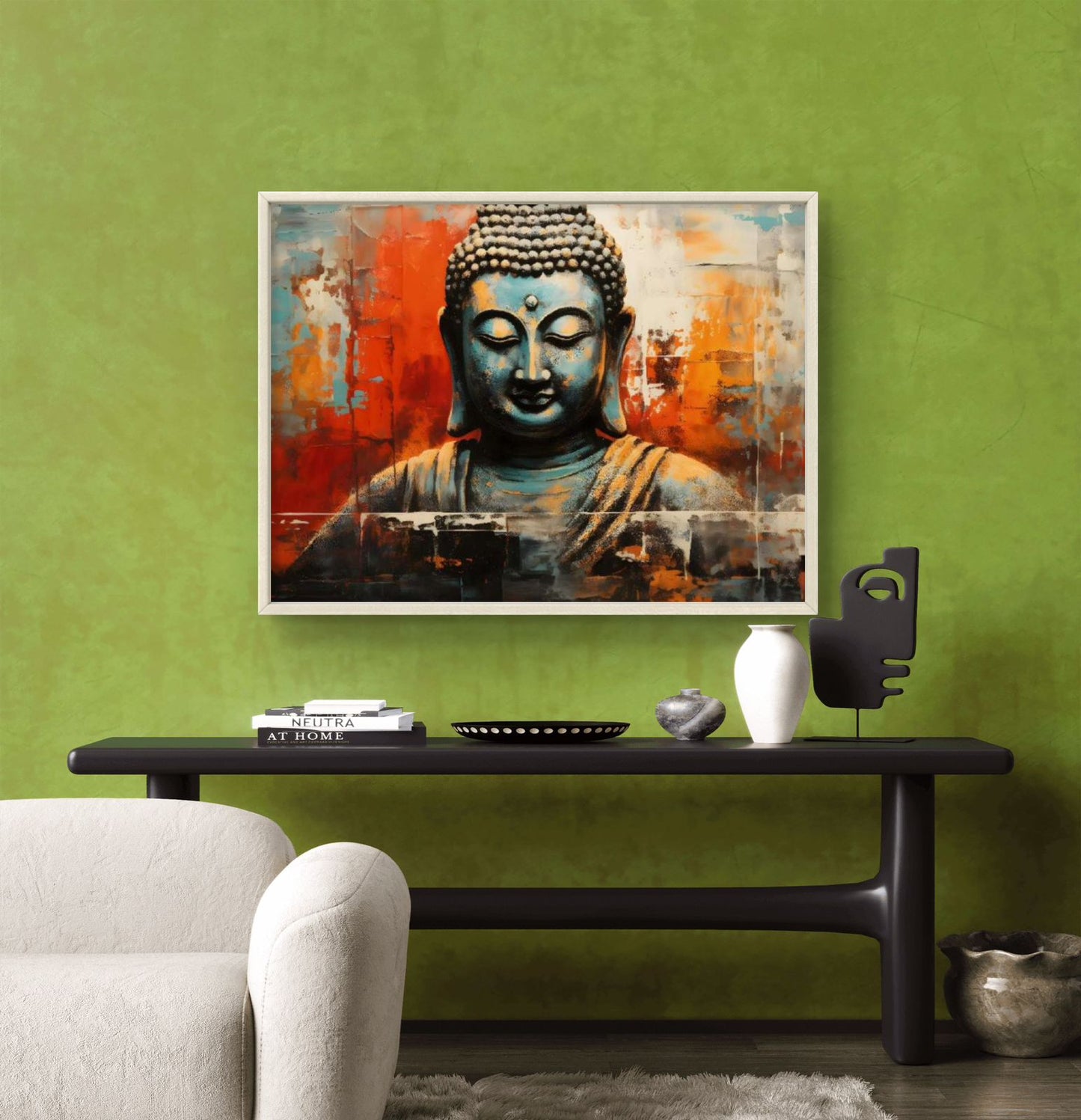 Lord Buddha Premium Canvas Painting - Buy Online | Decor By Neon
