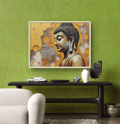 Lord Buddha Premium Canvas Painting