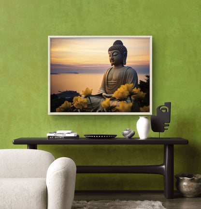 Lord Buddha Premium Canvas Painting