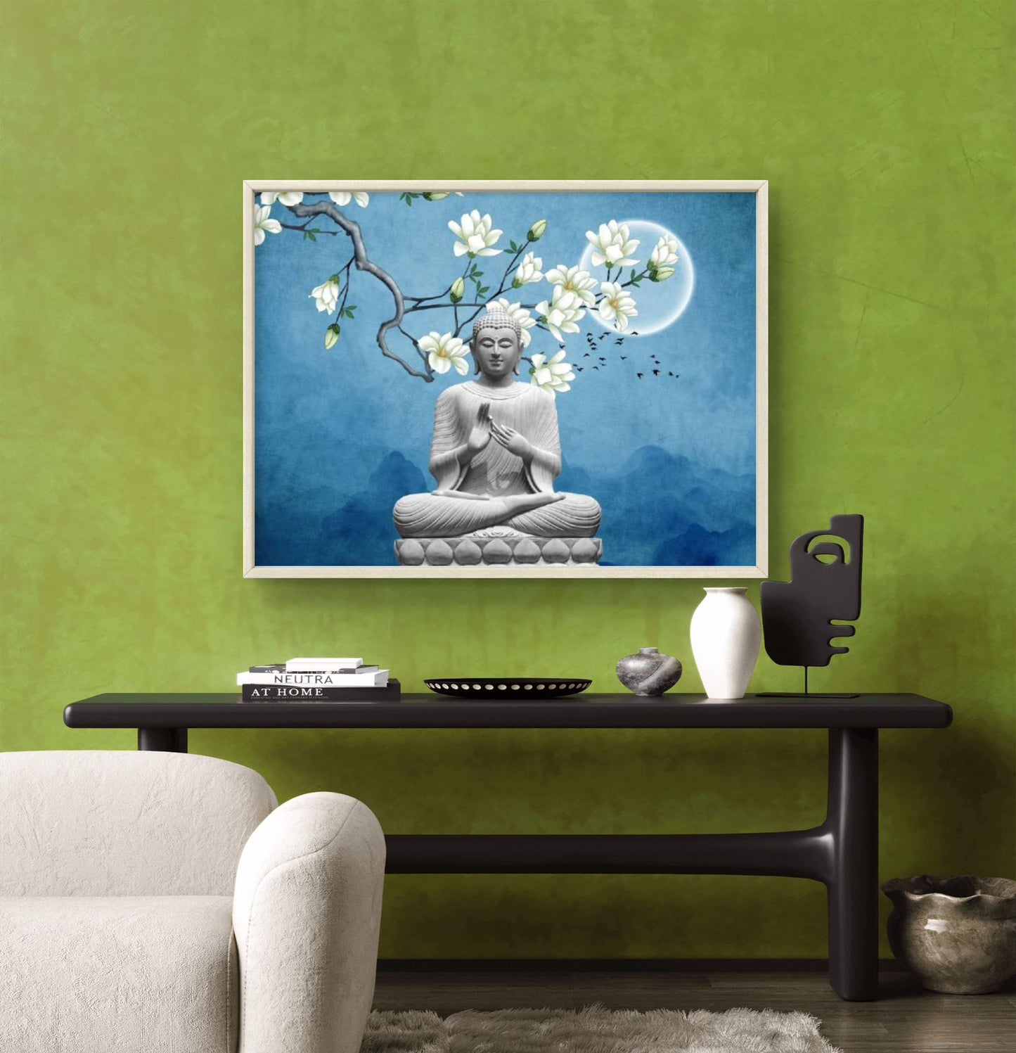 Lord Buddha Premium Canvas Painting - Buy Online | Decor By Neon