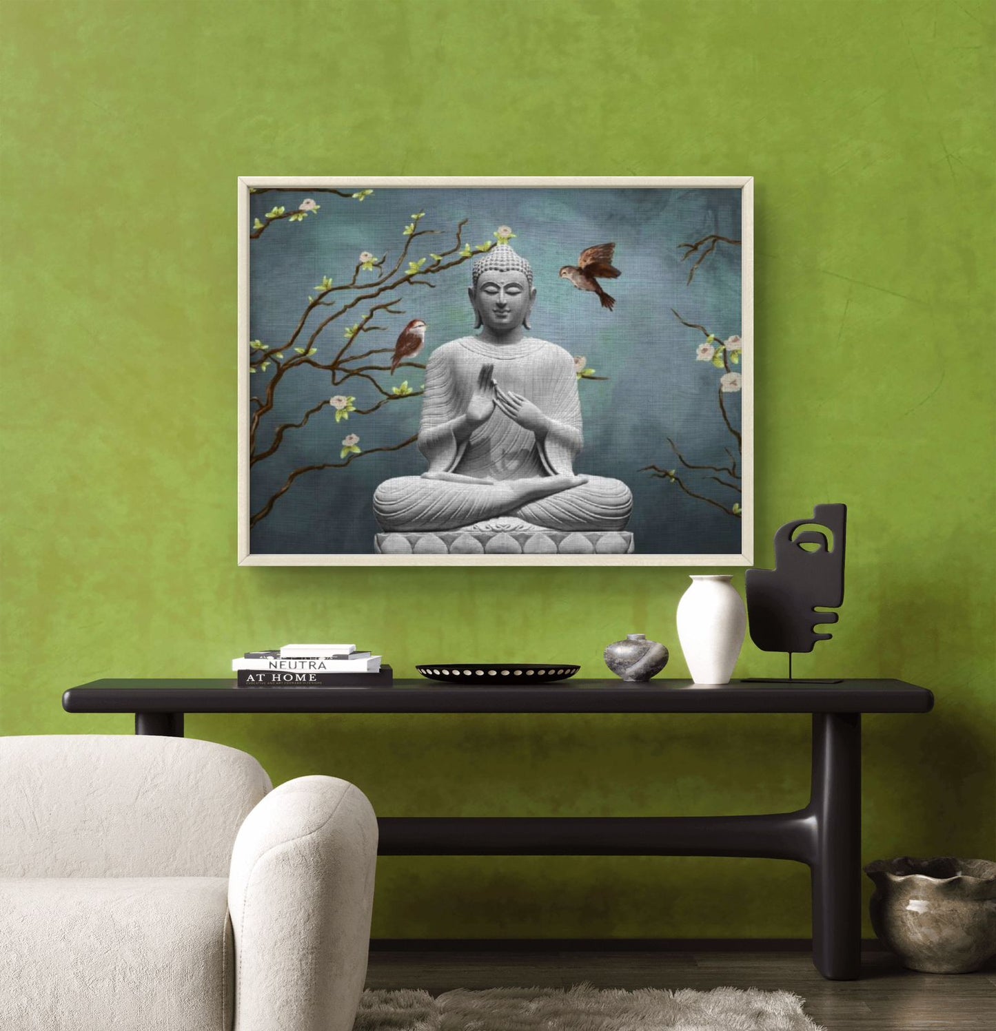 Lord Buddha Premium Canvas Painting - Buy Online | Decor By Neon