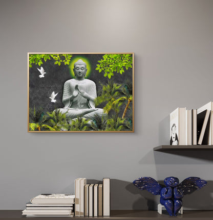 Lord Buddha Premium Canvas Painting