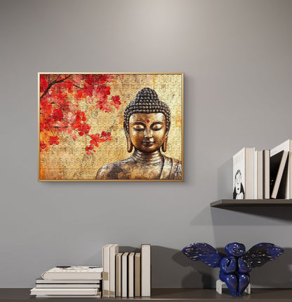 Lord Buddha Premium Canvas Painting