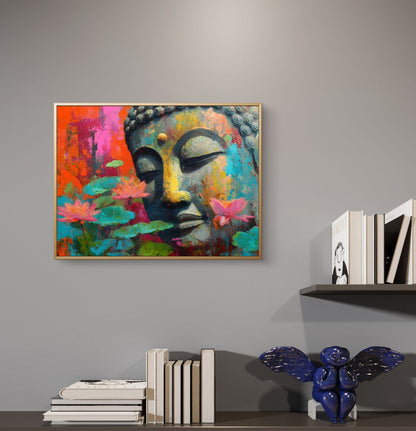Lord Buddha Premium Canvas Painting