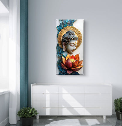 Lord Buddha Premium Canvas Painting