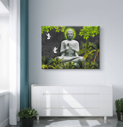 Lord Buddha Premium Canvas Painting