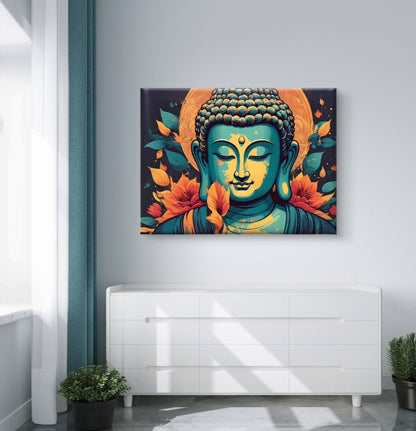 Lord Buddha Premium Canvas Painting