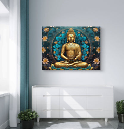 Lord Buddha Premium Canvas Painting